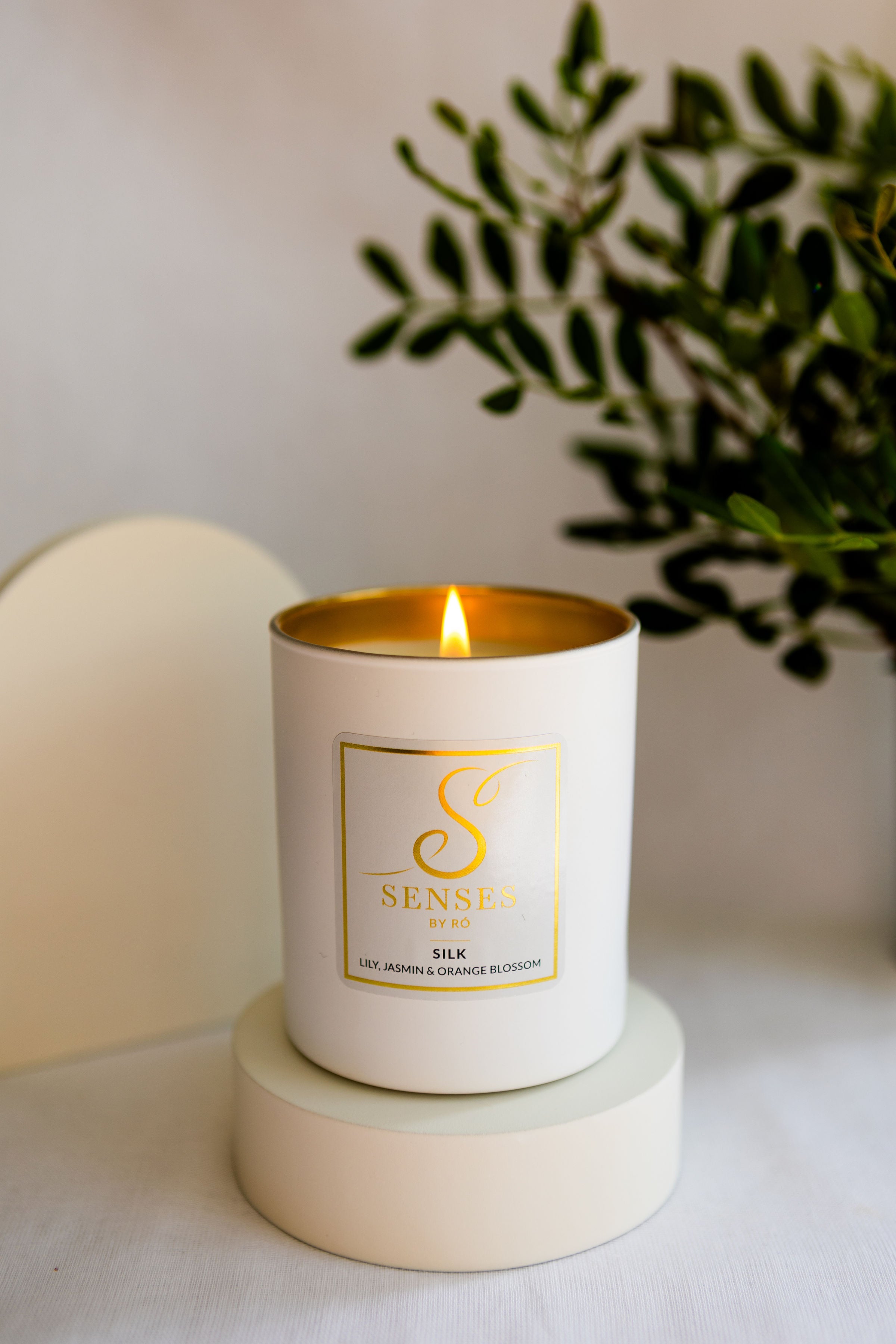 SILK Candle - Lily, Jasmine and Orange Blossom